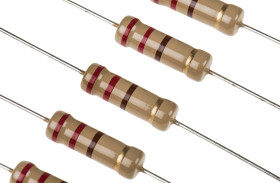 Rezystor 220Ω 2W ±5% -500 → -100ppm/°C Folia węglowa TE Connectivity