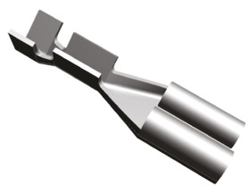 Konektor płaski Żeński 2.79 x 0.51mm długość 11.7mm Izolacja: Nieizolowane Cyna