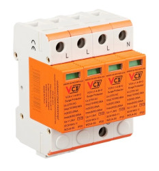 Ogranicznik przepięć Typ T1+T2 4P 6kA Polskie Badania - Certyfikat BBJ