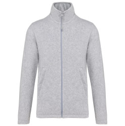 Kurtka z polaru, K911, Męski, XL, XL, Szary, 100% poliester