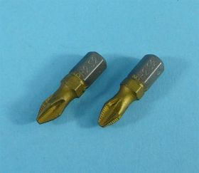 ZESTAW BITÓW KRZYŻ. PH2 10szt 25mm/1/4'