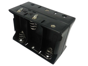 Uchwyt do baterii, x 6, maks. Ø 34.2mm, montaż zatrzaskowy