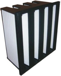 Filtr powietrza HVAC, F7, 592 x 592 x 292mm, RS PRO