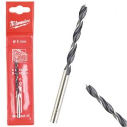 Wiertło do drewna świder 5x52/86mm MILWAUKEE