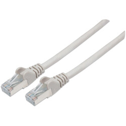 Intellinet 739788 Network Patch Cable, Cat6, 0.25m, Grey, Copper, S/FTP, LSOH /