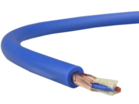 Przewód mikrofonowy PM-01 2x0,22 niebieski Technokabel /100m/