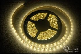 TAŚMA LED 5050 300LED/5m 12V BIAŁY CIEPŁY WODOODPORNA