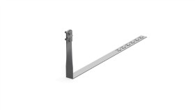 Uchwyt Pod Dachówkę Z Zaczepem L-450Mm Skręcany Ocynkowany 11.4/Z/S Og...