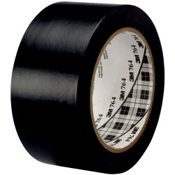 3M&#x2122; 70006299740 764i General Purpose Vinyl Tape PVC Black 50mm x 33m