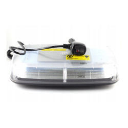 Lampa LED ostrzegawcza 72 SMD 12V-24V magnes belka stroboskop kogut