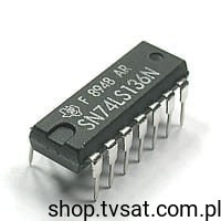 SN74LS136N Quad EX-OR Gate DIP14 TI