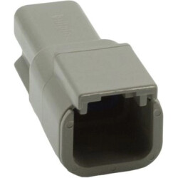 Socket housing, for rectangular miniature plug, PX0011P02GY