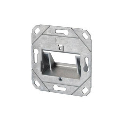 Metz Connect 130B20D21200KE Network outlet Flush mount 2 ports White