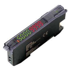 Wzmacniacz światłowodowy Omron PNP Złącze zapewniające oszczędność przewodów Przewody