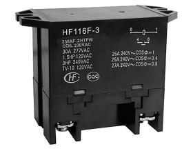 Przekaźnik mocy 230V ac DPST Hongfa Europe GMBH 2.7W, montaż kołnierzowy 20800Ω Śruba