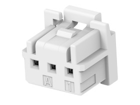 Obudowa złącza 3-pinowe -rzędowe raster: 2mm TE Connectivity Wtyk Montaż na kablu 1-2232979