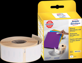 AS0722550 Roll label AS0722550, 19x51mm, white