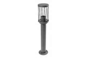 Oprawa ogrodowa KERTA-P 50,E27,MAX.12W,IP44,AC220-240V,50-60Hz,słupek,grafit