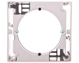 Sedna Podstawa naścienna pojedyncza pozioma satyna SDN6100168