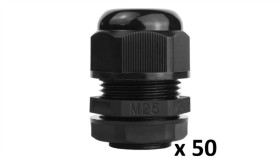 50 Szt. M20 Dławnica Kablowa 10-14Mm Ip68 Dławik Metryczny Dgn 9604
