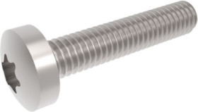 Pan head screw, TX, M5, Ø 9.5 mm, 30 mm, stainless steel, ISO 14583, BYB-3-14H9103