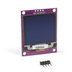Sparkfun Zio Qwiic OLED Display (1.5inch, 128x128)