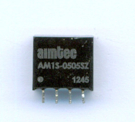 PRZETWORNICA NAPIĘCIA DC-DC 4,5V-5,5V 5V 1W AM1S-0505SZ (MOD-AM1S-0505SZ)