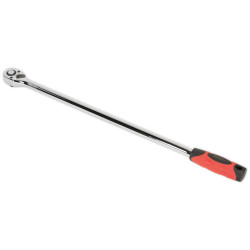 Sealey AK6695 Ratchet Wrench Extra-Long 600mm 1/2&quot;Sq Drive