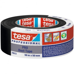 Taśma naprawcza tesa PRO Duck Tape 50mm x 50m czarna
