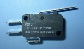 VS-15N02-1C 6,3mm MIKROPRZEŁ.15A/250VAC