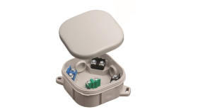 Puszka N/T Hermetyczna Ph 92X92x44 Klik 5X4mm2 Ip54 Szara A.0020