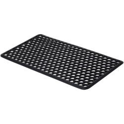 TRU COMPONENTS TC-13340636 ESD mat Black Antistatic 700x400x10mm