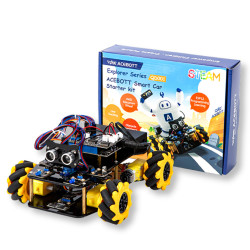 Inteligentny samochód ESP32 4WD zestaw edukacyjny + instrukcja po polsku