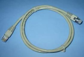 FTP 5e CROSS 1,0mb SZARY PATCHCORD