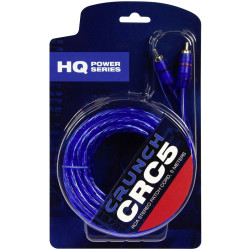 Crunch CRC5 RCA cable 5.00 m 2x RCA plug phono to 2x RCA plug phono