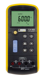 Kalibrator temperatury rozdzielczość: 0.01 mV dokładność: ±0,025 % Chauvin Arnoux Kalibrator czujników RTD 97 x 45 x