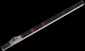 800.2405 PDU, 19", 1U, 16x C13, 4x C19, power measurement