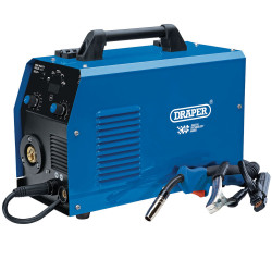 Draper 70047 Gas/Gasless MIG Inverter Multi-Welder Dti, 160A