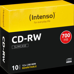2801622 CD-RW 700 MB/80 min, 10x, SlimCase