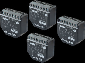 SHELLY_2PM_GEN4_4ER Shelly 2PM Gen4, 4-pack, BT Matter Zigbee WLAN measuring actuato