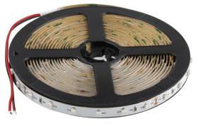 Taśma świetlna LED Czerwony 24V W/m: 60 RS PRO