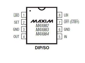Układ scalony MAX882