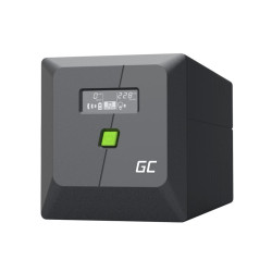 Zasilacz awaryjny UPS Green Cell 1000VA 600W Power Proof z wyświetlaczem LCD (UPSLM600)