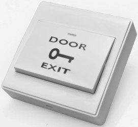 Natynkowy Przycisk wyjścia / otwarcia drzwi Maksymalne obciążenie : 3A / 36V DC OP07