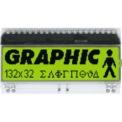 DISPLAY VISIONS EADOGM132L-5 LCD Display 55x31x2mm Mounts Docking Stations