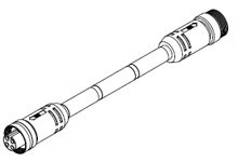 Złącze D-Sub do Obudowa reduktora naprężeń Molex