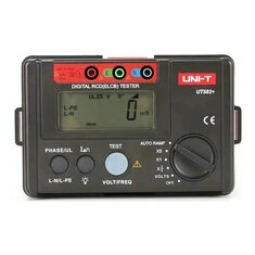 UNI-T UT582+ Cyfrowy Tester RCD (ELCB) Miernik Prądu Upływowego Wyłącznik Różnicowoprądowy Auto Ramp 999 Pomiarów Miernik Prądu