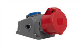 Gniazdo Siłowe Stałe Kombi 32A 5P + 230V