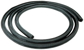 Wąż tkaninowy ROLINE PVC do wiązania kabli, samozamykający, czarny, 2,5 m