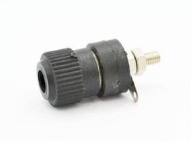 Gniazdo bananowe typ III (duże) czarny